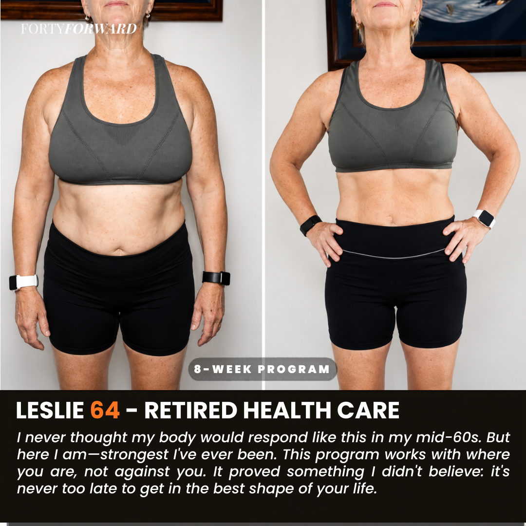 Leslie, 64 — 8-week result